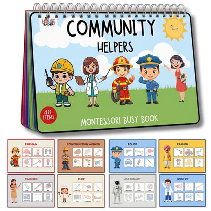 Community Helpers Busy Book
