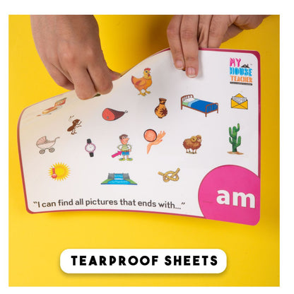 Three Letter Rhyming Words Learning Pack