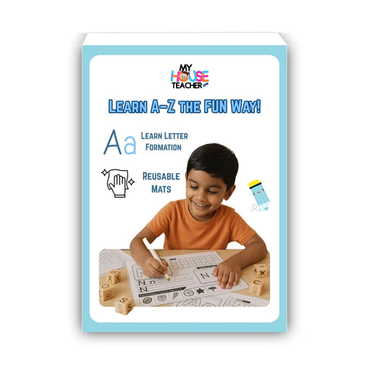 Alphabet Writing Practice And Highlighting A to Z Reusable Mats