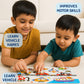 Wooden Vehicles Peg Puzzle with knobs