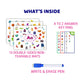 Alphabet A to Z Picture Search Activity with 26 Reusable Mats