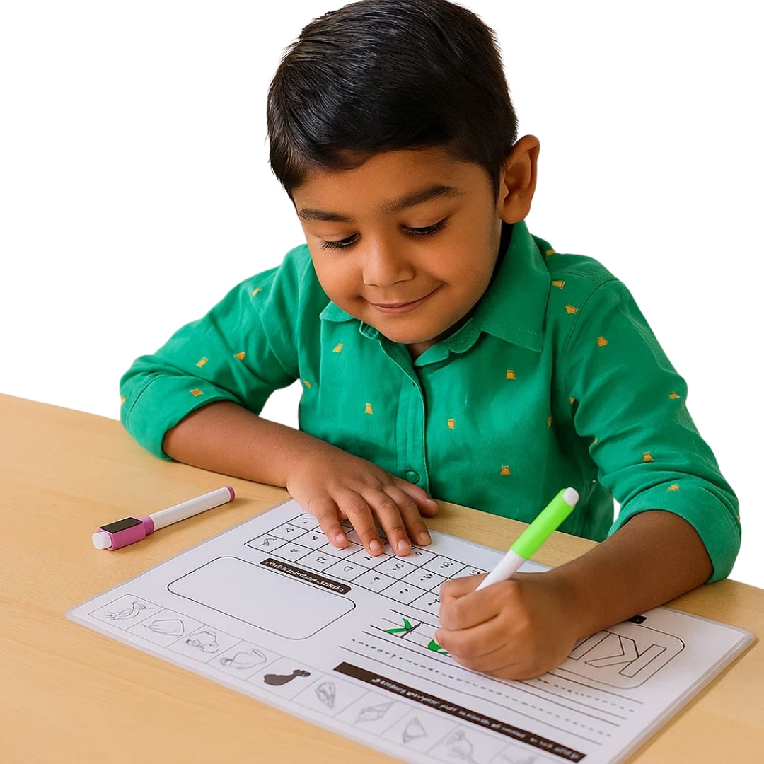 Alphabet Writing Practice And Highlighting A to Z Reusable Mats