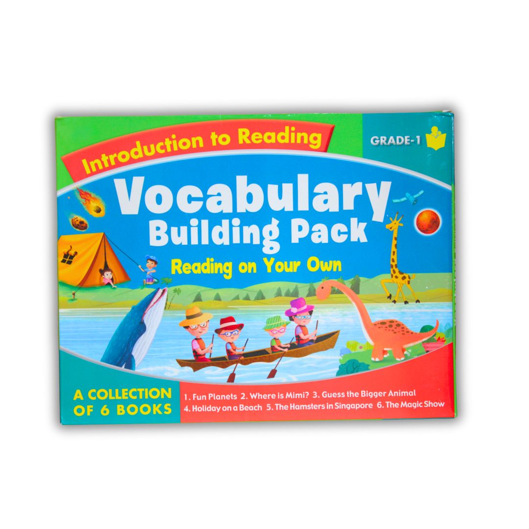 English Reader: Vocabulary Building Pack – Reading on Your Own – Grade -1 (A Collection of 6 Books)