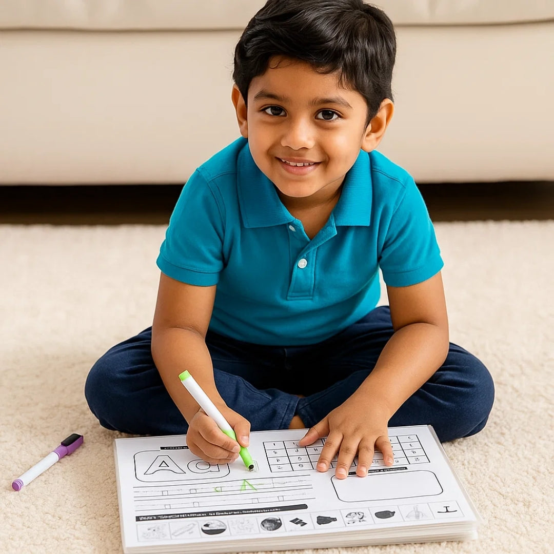 Alphabet Writing Practice And Highlighting A to Z Reusable Mats