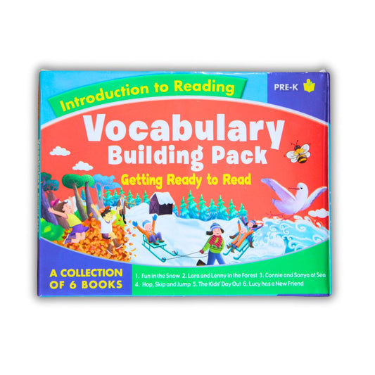 English Reader: Vocabulary Building Pack – Getting Ready to Read – Pre-School (A Collection of 6 Books)