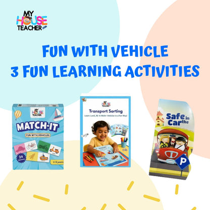 Fun with Vehicle – 3-in-1 Kit