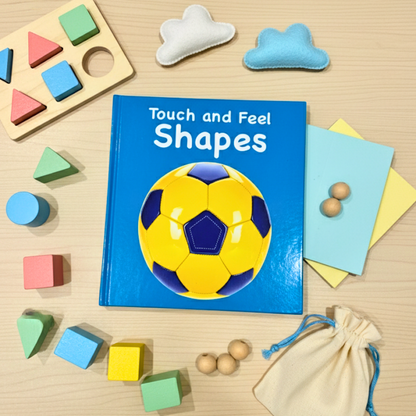 Touch and Feel Shapes (Board book for children)