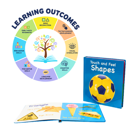Touch and Feel Shapes (Board book for children)