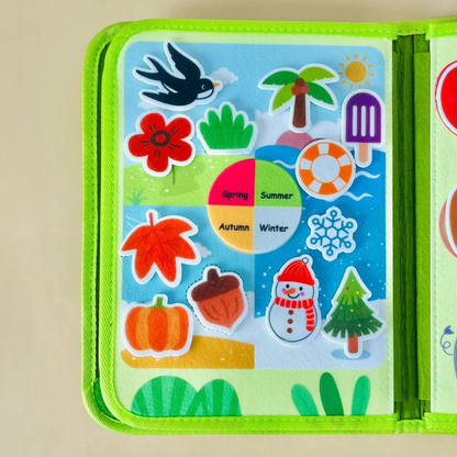 Felt Activity Book – Jungle Adventure