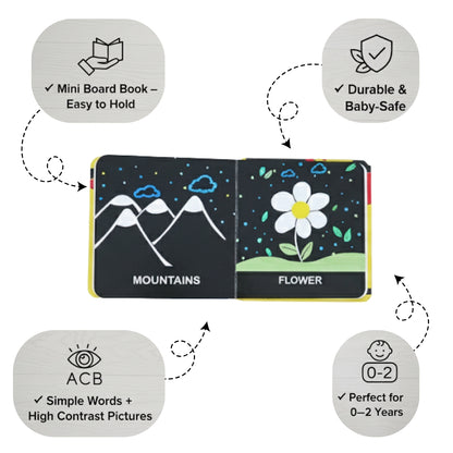 My World – High contrast board book for children