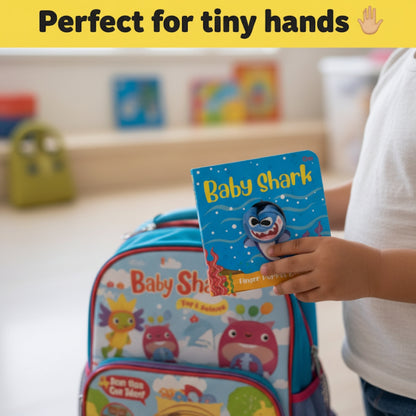 Activity Book: Baby Shark Finger Puppet Book – Fun Activities Board books for Kids