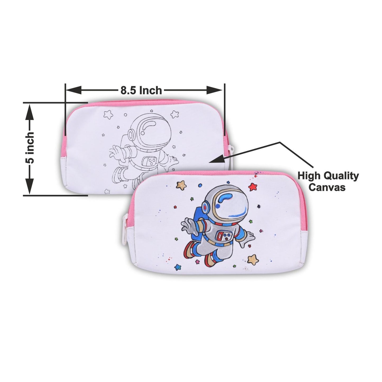 Canvas Pouch Painting Kit- Astronaut