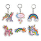 Unicorn Key Chain Painting DIY KIt