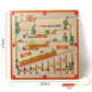 Fun Magnetic Maze Wooden Board for young children 2+