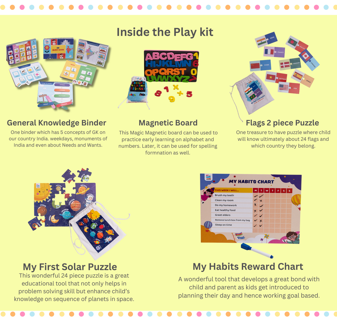 Young Minds Play Kit for 4 years and above