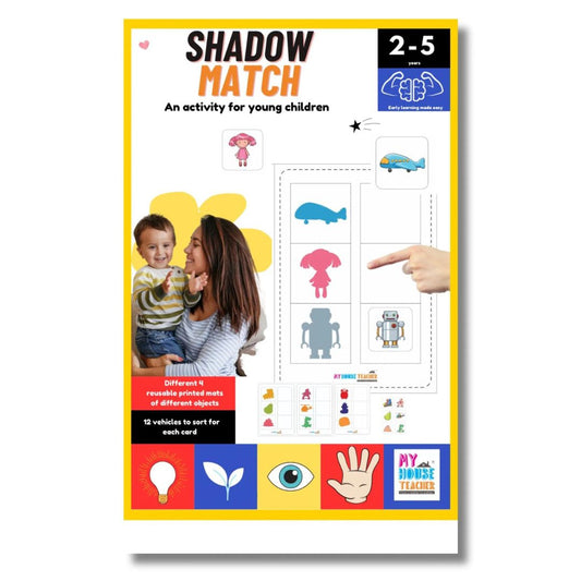 Shadow Matching Activity Busy Bag