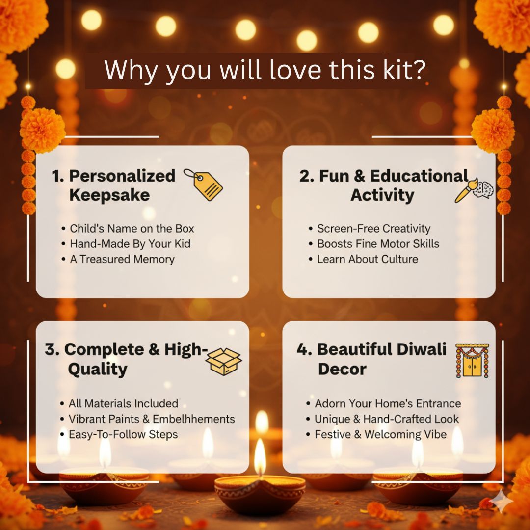 Personalized DIY Diwali Toran Kit