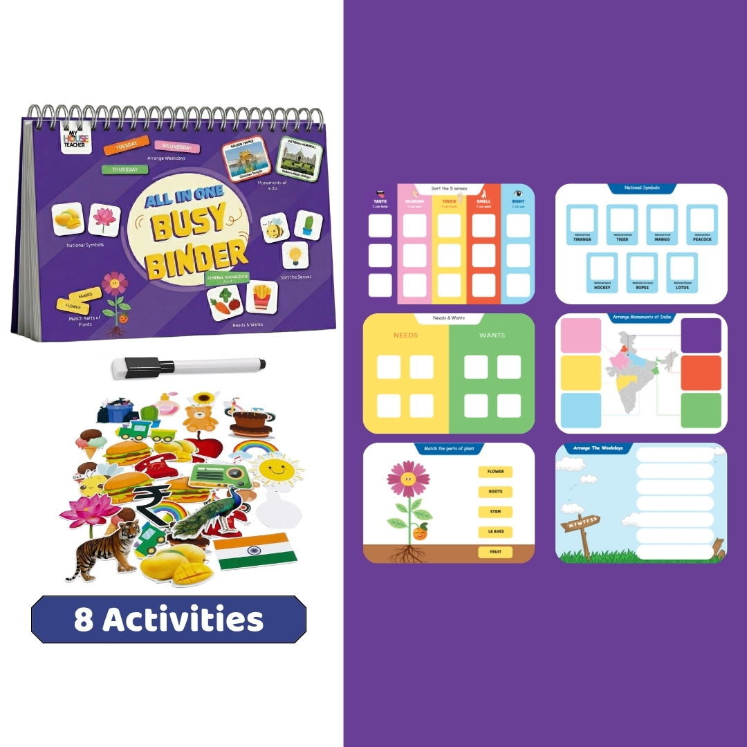 6-in-1 Interactive GK Activity Book