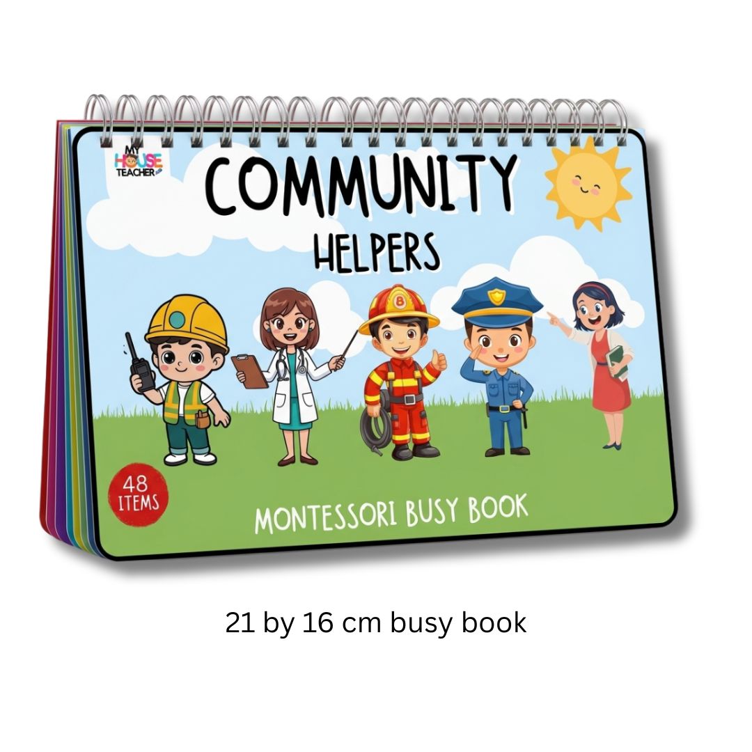 Community Helpers Busy Book