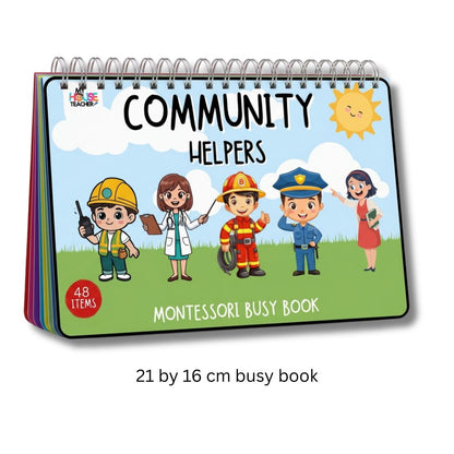 Community Helpers Busy Book