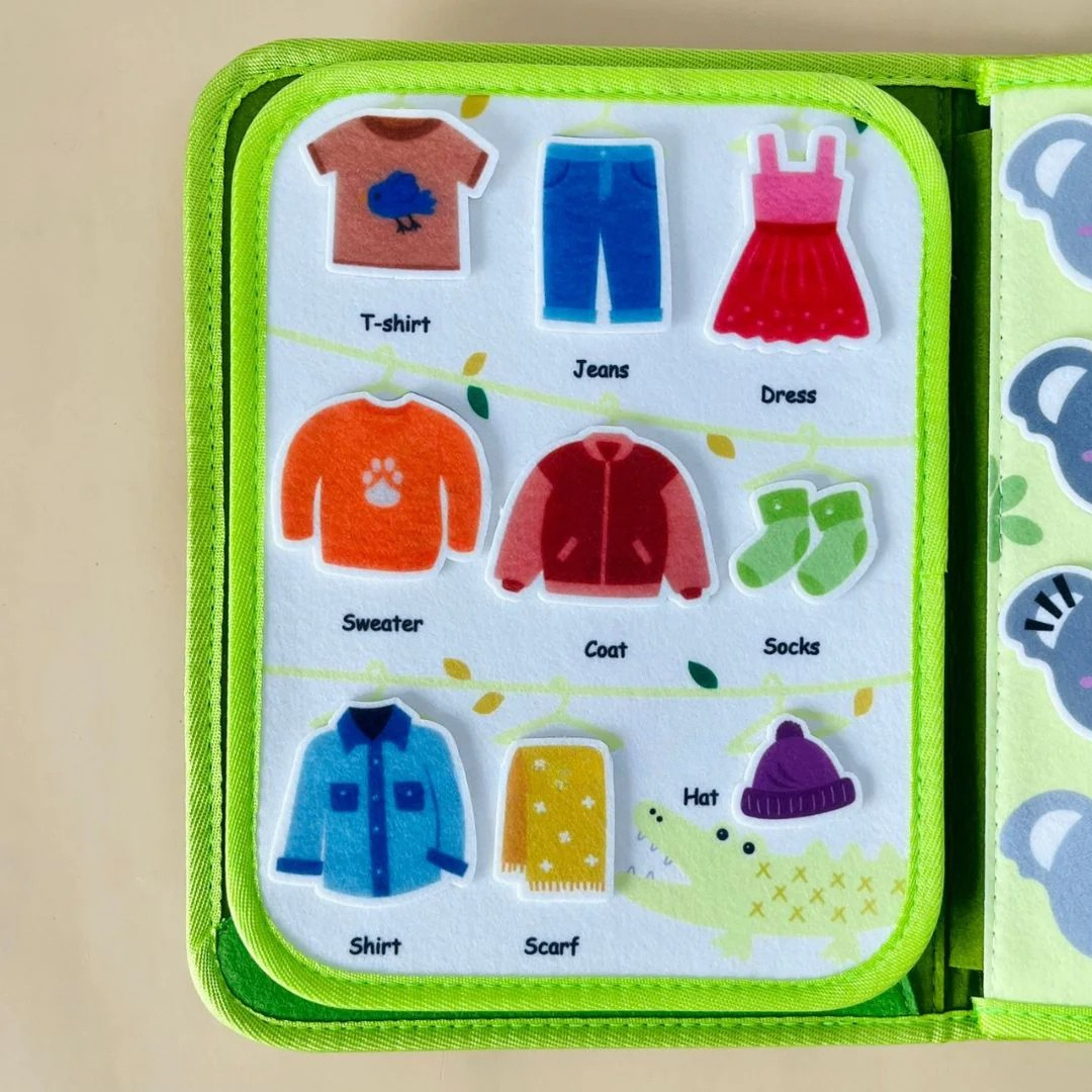 Felt Activity Book – Jungle Adventure