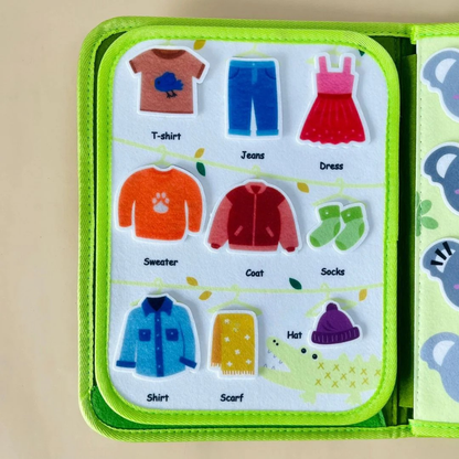 Felt Activity Book – Jungle Adventure