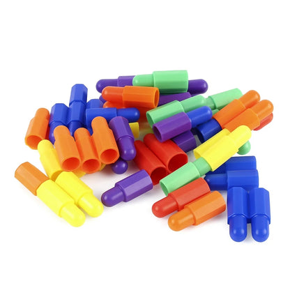 Bullet Blocks for young kids | 42 Colorful Building Blocks for Creative Play