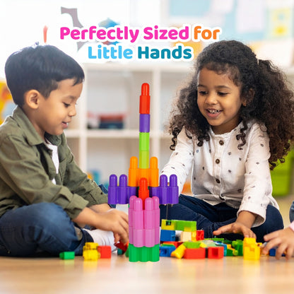 Bullet Blocks for young kids | 42 Colorful Building Blocks for Creative Play
