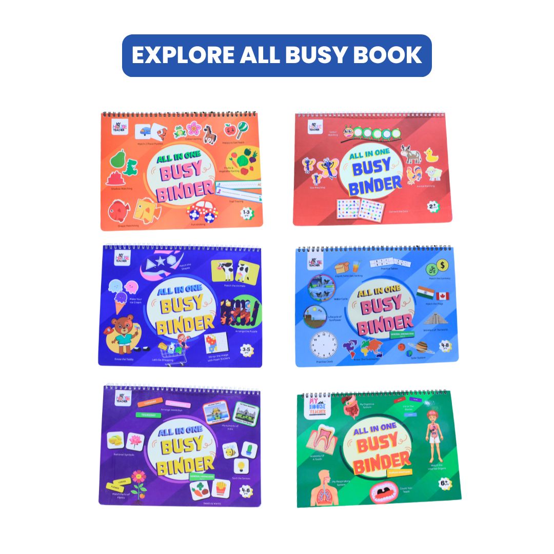 Knowledge Binder Book for 4 to 11 year kids