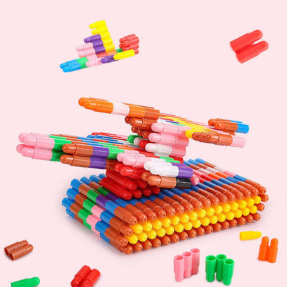 Bullet Blocks for young kids | 42 Colorful Building Blocks for Creative Play