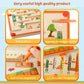 Fun Magnetic Maze Wooden Board for young children 2+