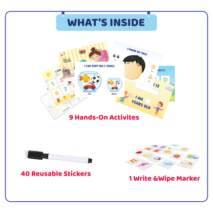 Personalised Busy Book - A Magical World of Learning & Play