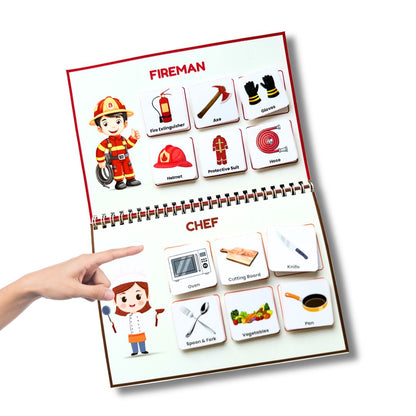 Community Helpers Busy Book