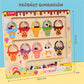 Ice Cream Magnetic Color &amp; Number Maze – Wooden Learning Puzzle Board