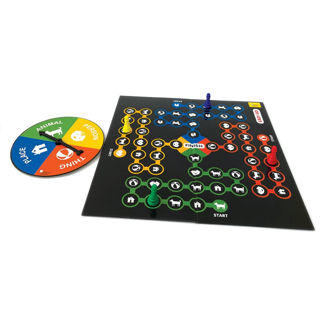 Get Set Go Board Game - person place animal thing concept – My House Teacher