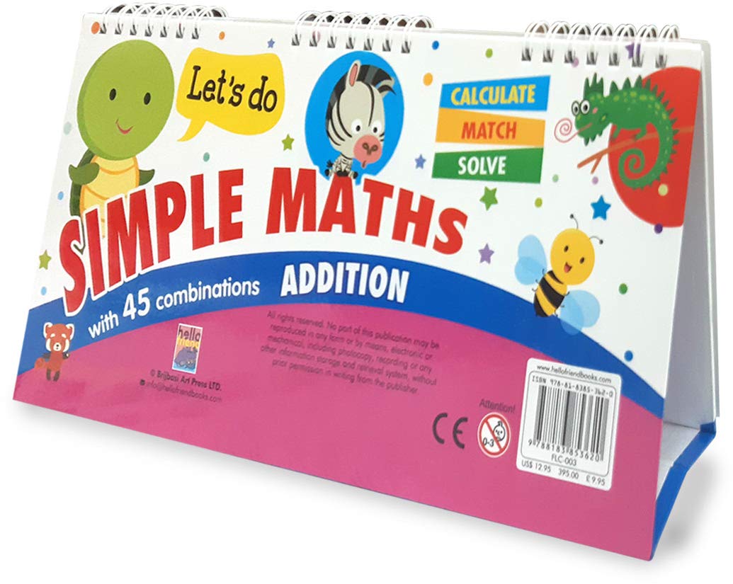 Math Tables Learning Calendar | 45 Flashcards for Kids 5+