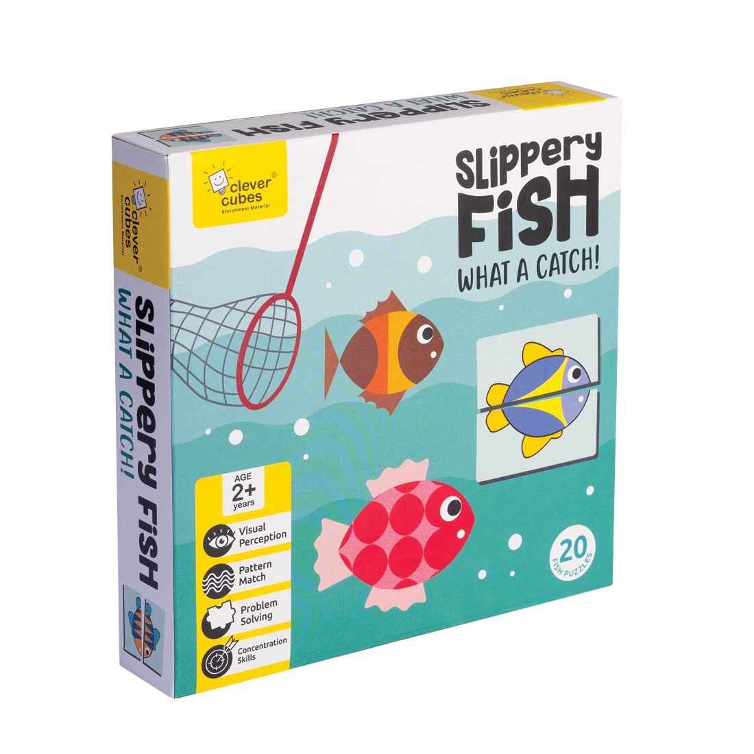 Slippery Fish, Activity Games, Fun Learning Games, Perfect for Return Gifts, Educational Games