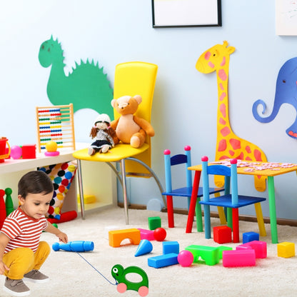 Wooden Push Pull Toy - Turtle