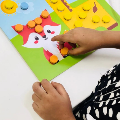 Magnetic Dot Art – Jungle Playset