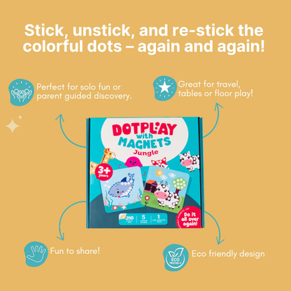 Magnetic Dot Art – Jungle Playset
