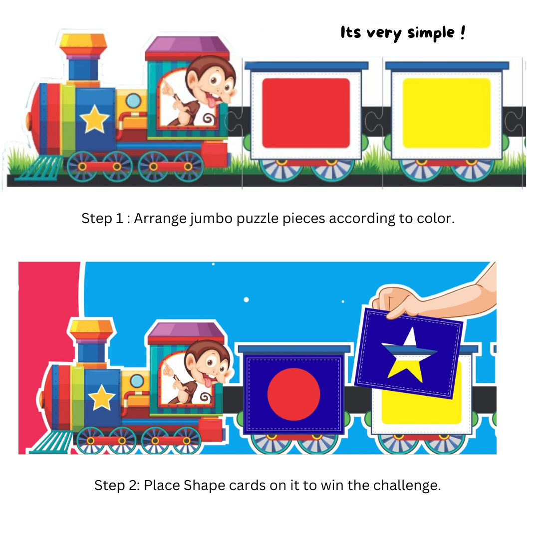 Brainy Engine Puzzle Game for little ones