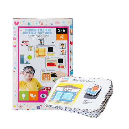 Community Helpers and Where they Work Fun Learning Activity Pack