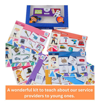 Community Helpers And Their Tools Matching Learning Pack