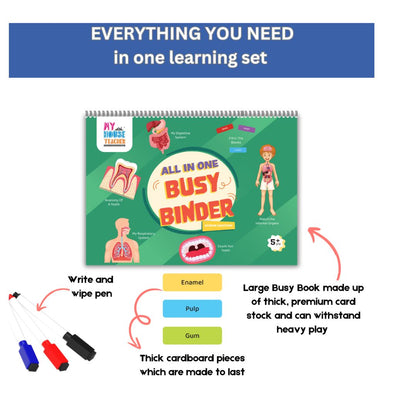 Human Body Activity Binder - 6 Years Above