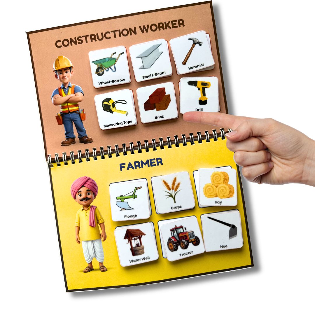 Community Helpers Busy Book