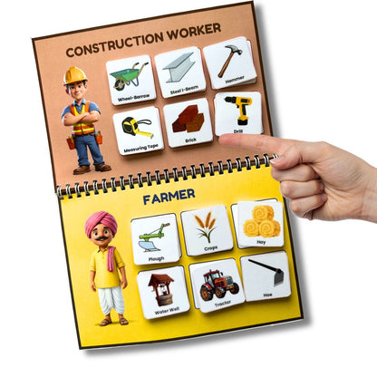Community Helpers Busy Book
