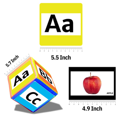 Alphabet And Picture Matching Jumbo Dice