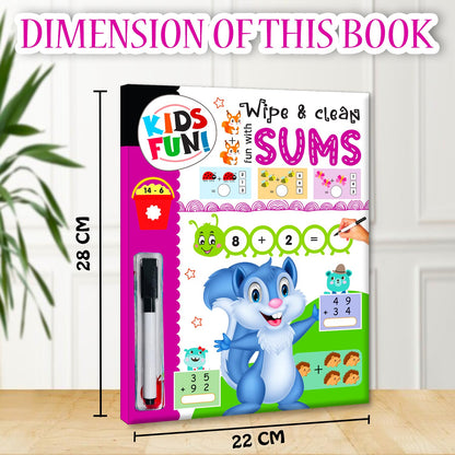 Wipe & Clean Book – Fun with Sums