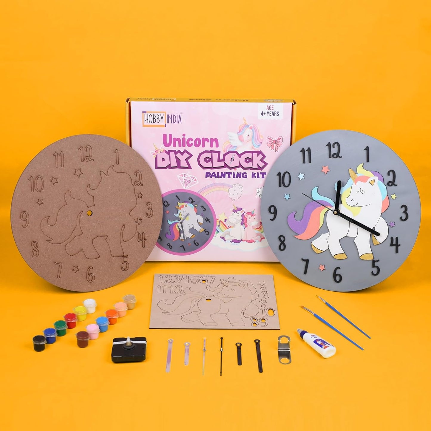 Unicorn Wall Clock DIY Kits