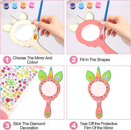 Unicorn Mirror Painting Kit -Art Fun